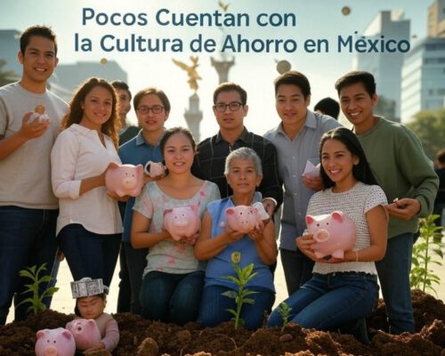 Pocos Cuentan con la Cultura de Ahorro en México